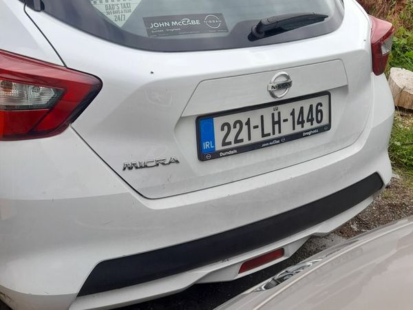 Nissan Micra Hatchback, Petrol, 2022, White