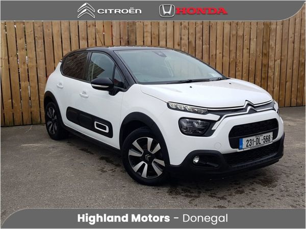Citroen C3 Hatchback, Petrol, 2023, White