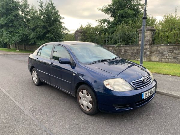 Toyota Corolla Saloon, Petrol, 2005, Blue
