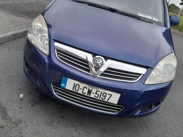 Vauxhall Zafira MPV, Diesel, 2010, Blue