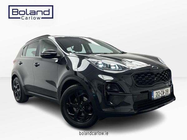 Kia Sportage SUV, Diesel Hybrid, 2021, Black