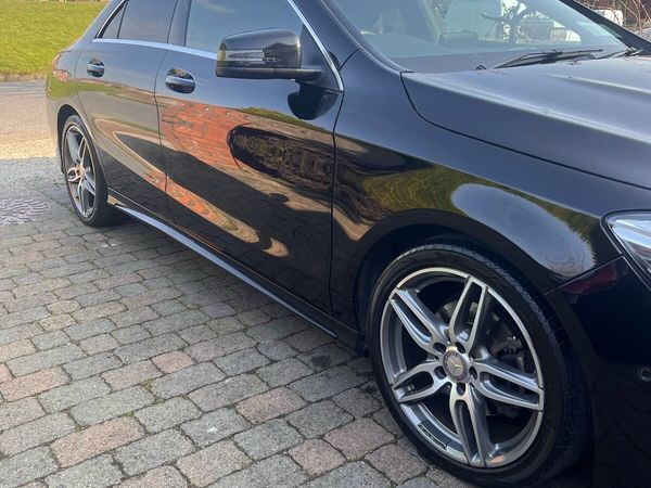 Mercedes-Benz CLA Saloon, Petrol, 2017, Black