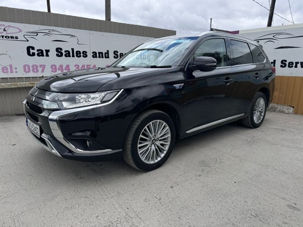 Mitsubishi Outlander SUV, Petrol Plug-in Hybrid, 2019, Black