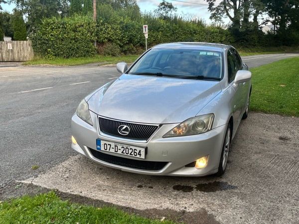 Lexus IS Saloon, Petrol, 2007, Silver