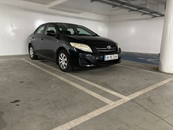 Toyota Corolla Saloon, Petrol, 2008, Black