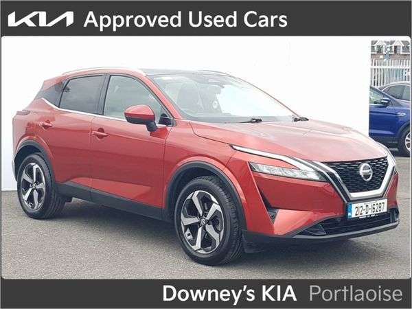 Nissan Qashqai SUV, Petrol, 2021, Red