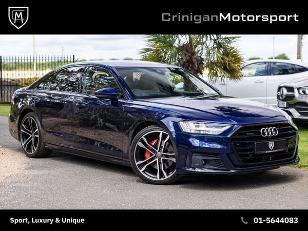 Audi A8 Saloon, Diesel, 2019, Blue