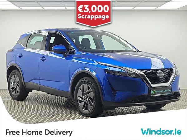 Nissan Qashqai MPV, Petrol, 2022, Blue