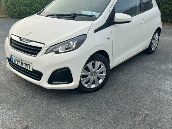 Peugeot 108 Hatchback, Petrol, 2015, White