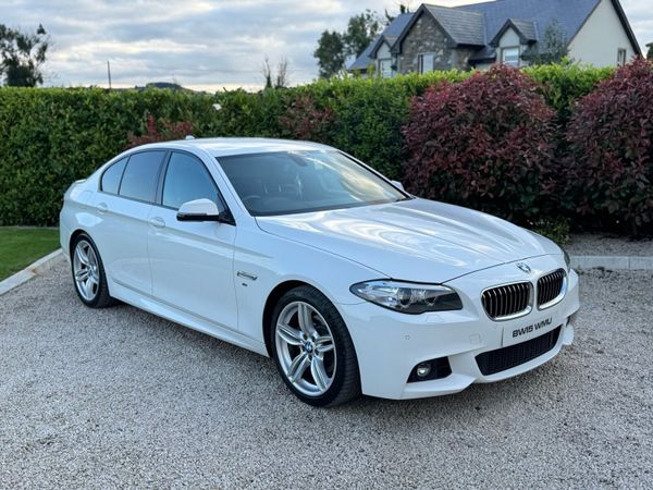 BMW 5-Series Saloon, Diesel, 2015, White
