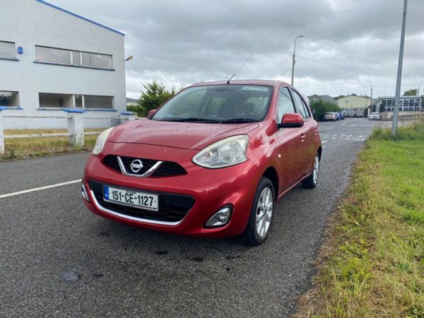 Nissan Micra Hatchback, Petrol, 2015, Red