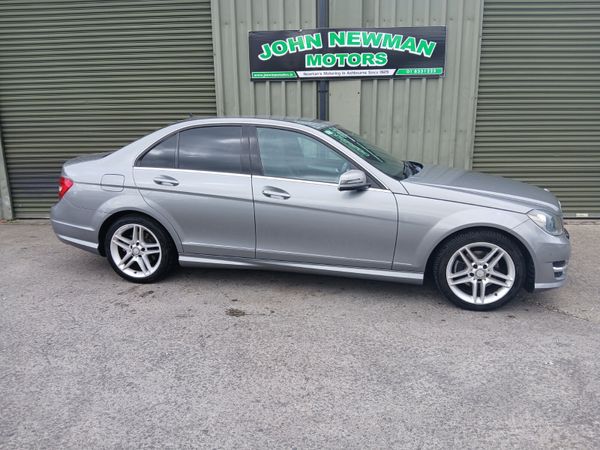 Mercedes-Benz C-Class Saloon, Diesel, 2013, Silver