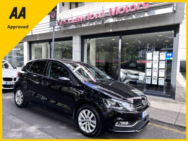 Volkswagen Polo Hatchback, Petrol, 2017, Black