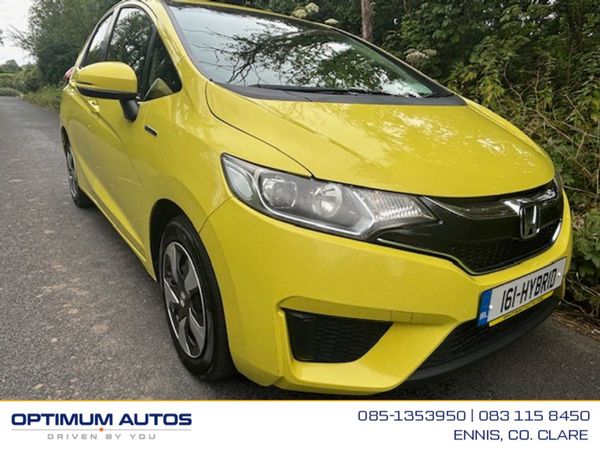 Honda Fit Hatchback, Petrol Hybrid, 2016, Yellow