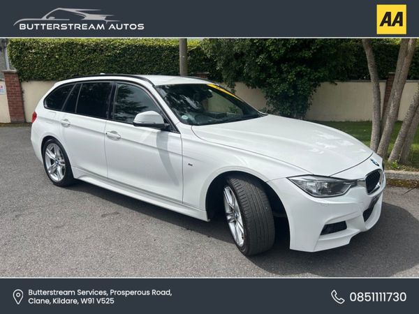 BMW 3-Series Estate, Diesel, 2013, White
