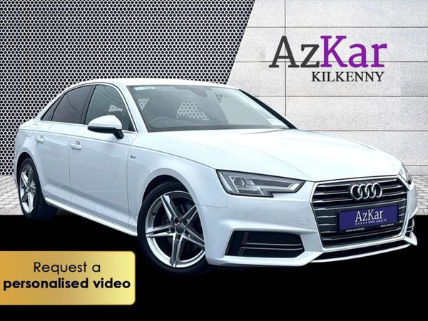 Audi A4 Saloon, Diesel, 2017, White