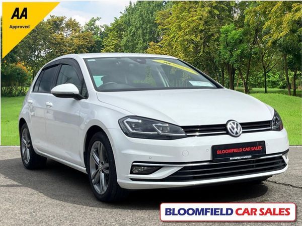 Volkswagen Golf Hatchback, Diesel, 2019, White