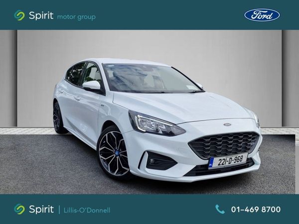Ford Focus Hatchback, Petrol Hybrid, 2022, White