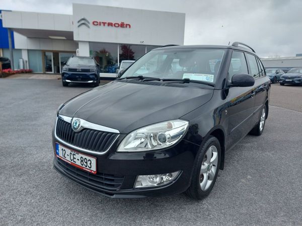 Skoda Fabia Estate, Petrol, 2012, Black