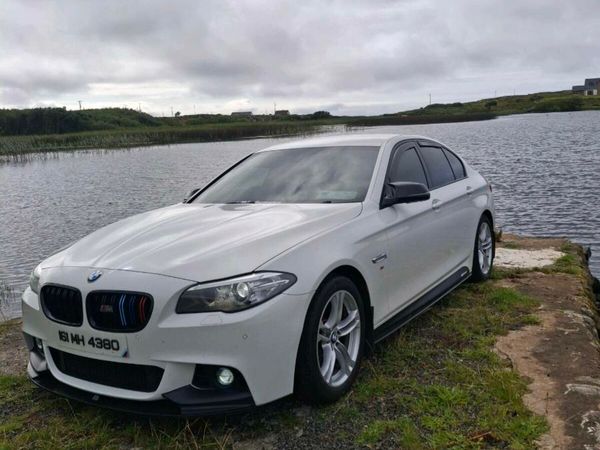 BMW 5-Series Saloon, Diesel, 2016, White