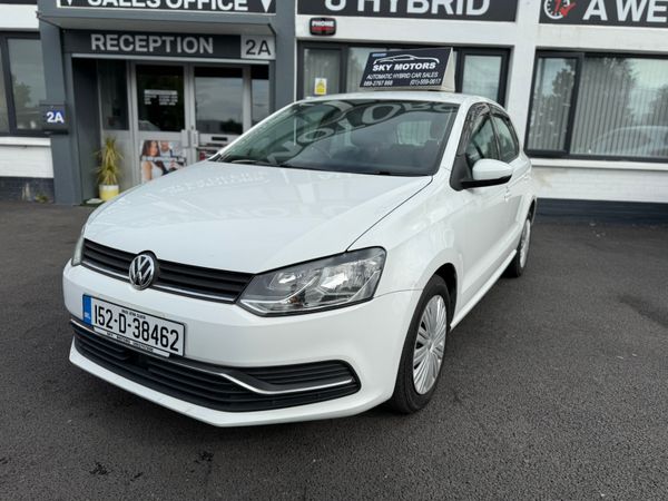 Volkswagen Polo Hatchback, Petrol, 2015, White