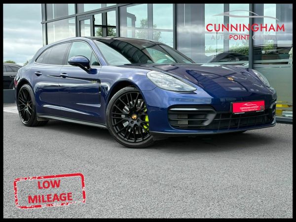 Porsche Panamera Estate, Petrol Plug-in Hybrid, 2022, Blue