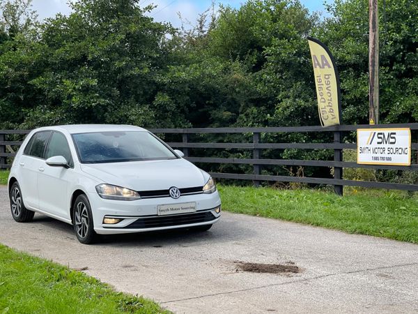 Volkswagen Golf Hatchback, Diesel, 2019, White