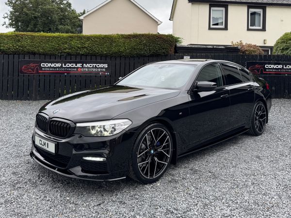 BMW 5-Series Saloon, Diesel, 2018, Black