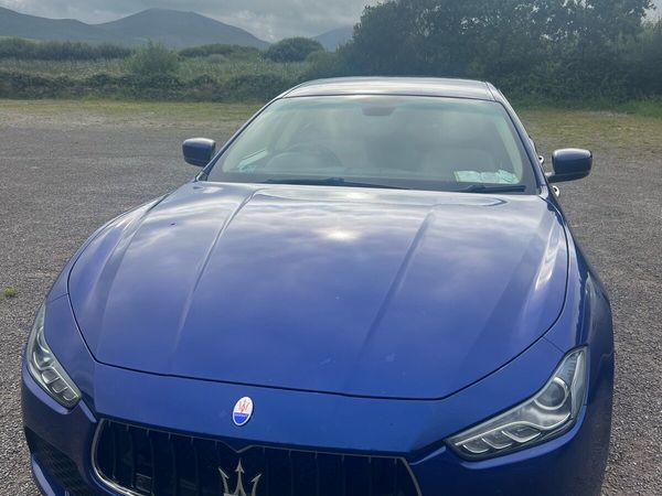 Maserati Ghibli Saloon, Diesel, 2014, Blue
