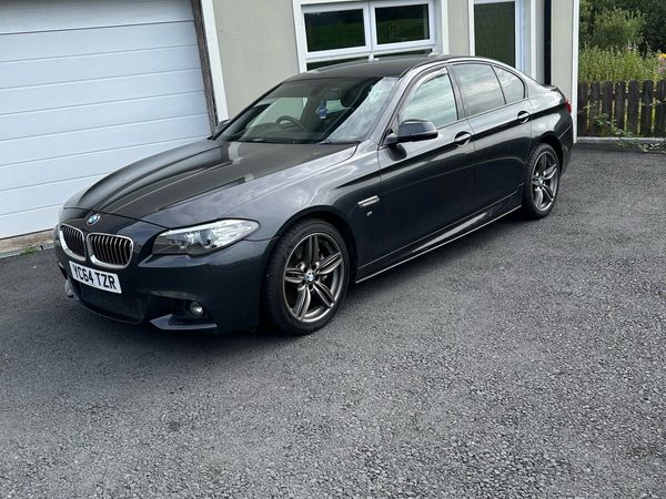 BMW 5-Series Saloon, Diesel, 2014, Grey