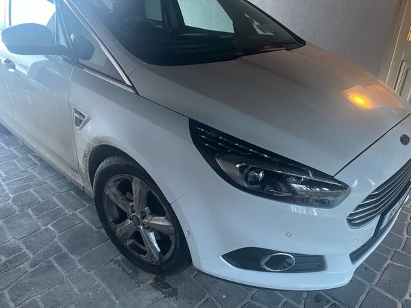 Ford S-Max MPV, Diesel, 2018, White