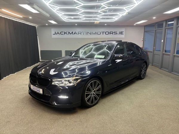 BMW 5-Series Saloon, Diesel, 2019, Black