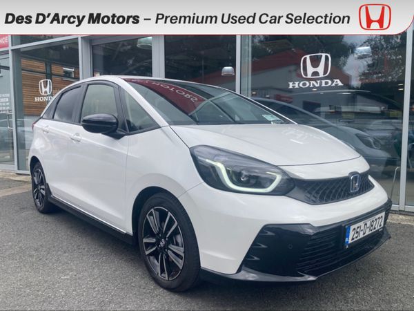 Honda Jazz Hatchback, Petrol Hybrid, 2025, White