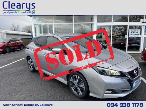 Nissan Leaf Hatchback, Electric, 2022, Grey