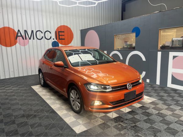 Volkswagen Polo Hatchback, Petrol, 2018, Orange