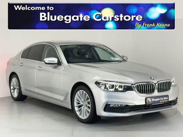 BMW 5-Series Saloon, Diesel, 2018, Silver