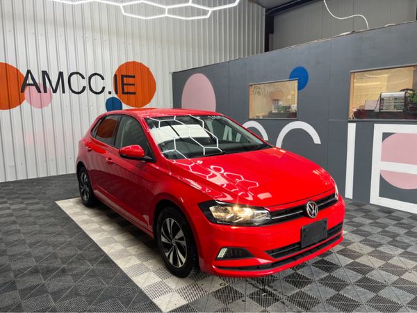 Volkswagen Polo Hatchback, Petrol, 2019, Red