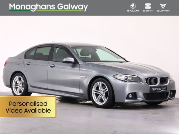 BMW 5-Series Saloon, Diesel, 2016, Grey