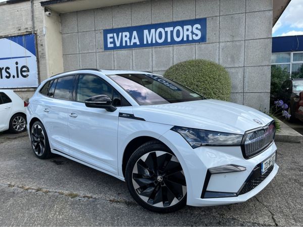 Skoda Enyaq SUV, Electric, 2023, White