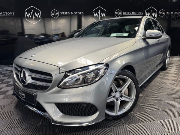 Mercedes-Benz C-Class Saloon, Petrol, 2017, Grey
