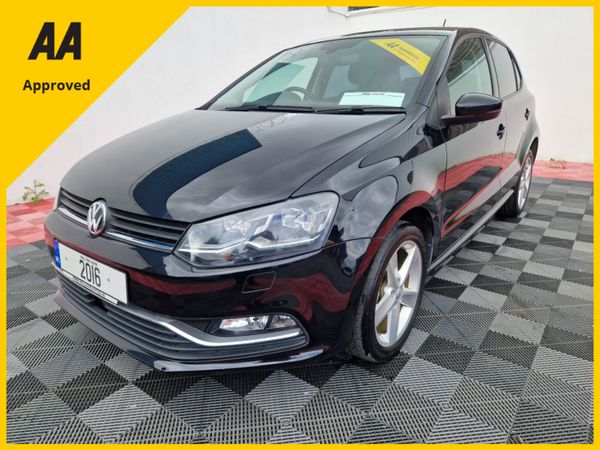 Volkswagen Polo Hatchback, Petrol, 2016, Black
