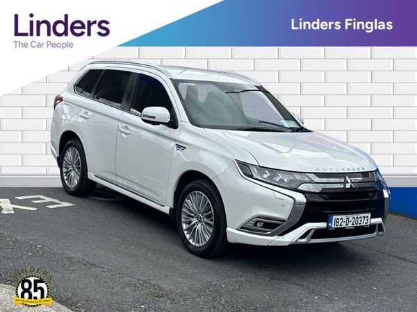 Mitsubishi Outlander SUV, Petrol Plug-in Hybrid, 2018, White