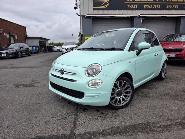 Fiat 500 Hatchback, Petrol, 2017, Green