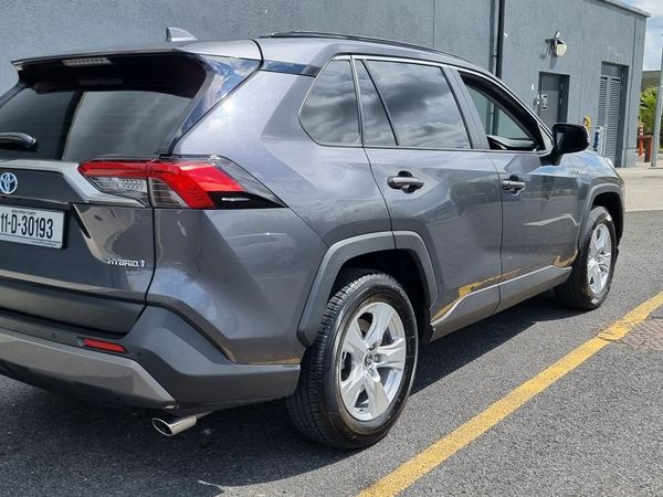 Toyota RAV4 SUV, Petrol Hybrid, 2021, Grey