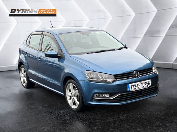 Volkswagen Polo Hatchback, Petrol, 2017, Blue