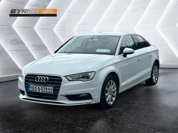 Audi A3 Saloon, Petrol, 2015, White