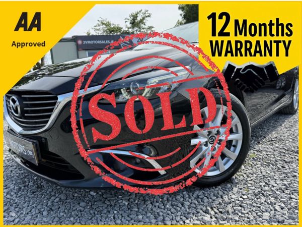 Mazda Mazda6 Saloon, Diesel, 2016, Black