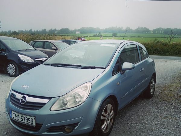 Opel Corsa Hatchback, Petrol, 2007, Blue