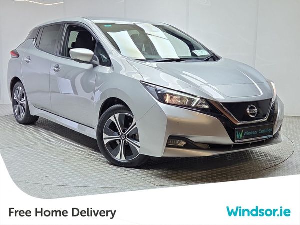 Nissan Leaf Hatchback, Electric, 2021, Silver