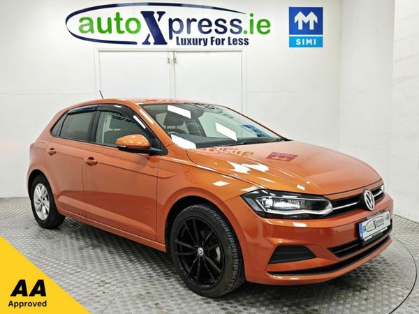 Volkswagen Polo Hatchback, Petrol, 2020, Orange